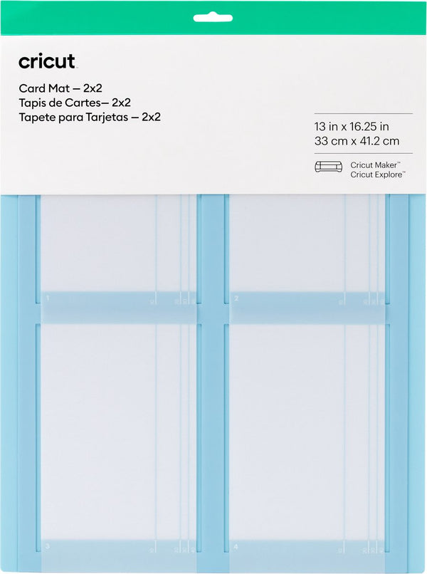 Cricut card mat snijmat blauw