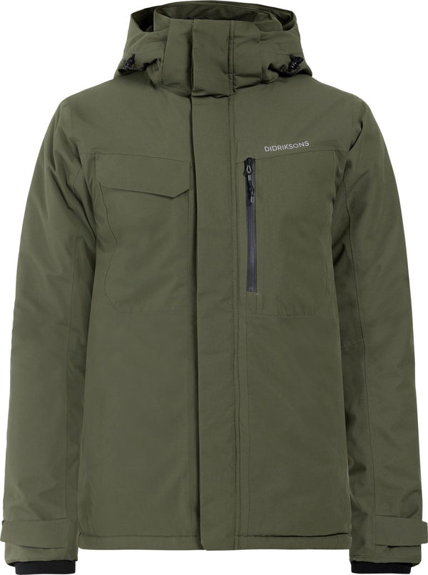 Didriksons stefan usx jkt heren outdoorjas - deep green