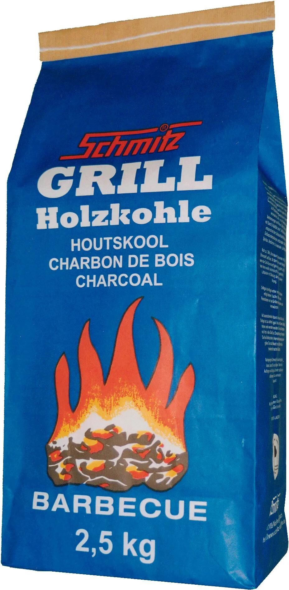 Schmitz grillholzkohle barbecue charcoal 2.5 kg