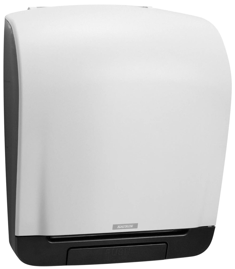 Katrin handtuchspender inclusive towel roll dispenser weiss