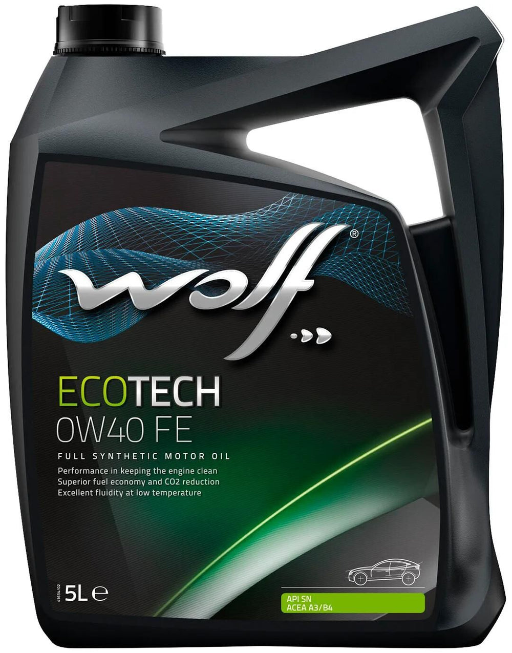 Wolf motoröl ecotech fe motoroil 0w40 5l ecotech fe