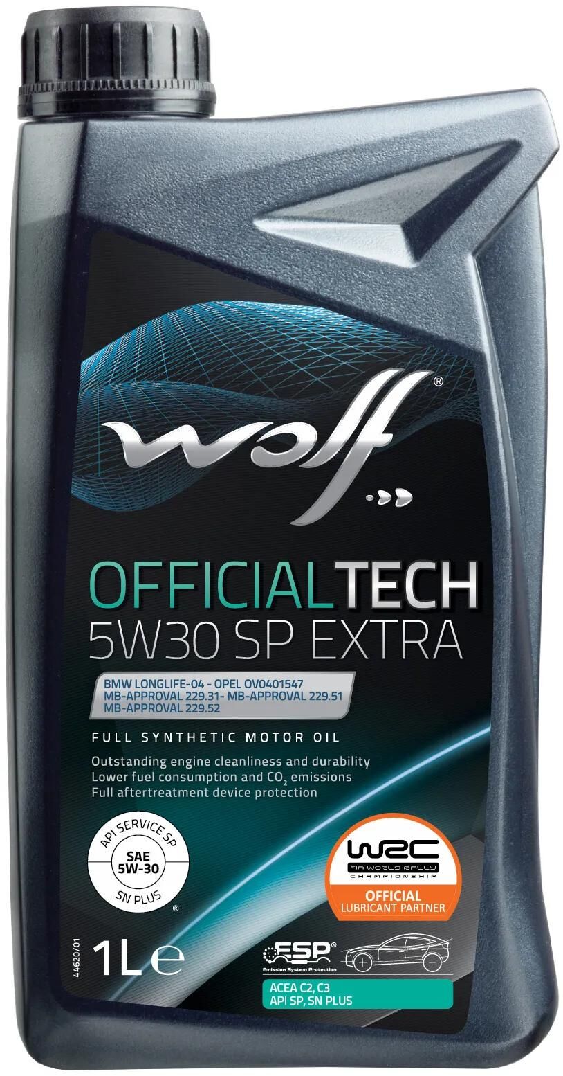 Wolf motoröl officialtech sp-extra motoroil 5w30 1l off.tech sp extra