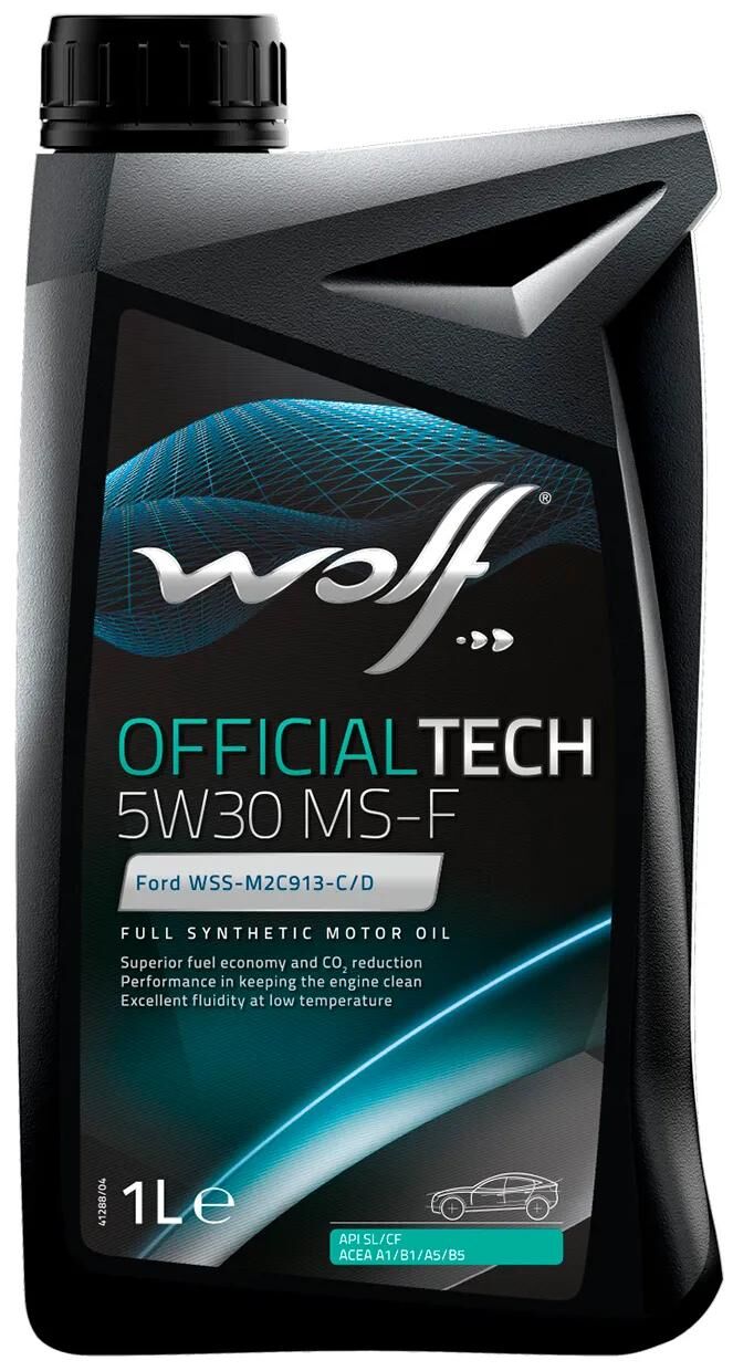Wolf motoröl officialtech ms-f motoroil 5w30 1l off.tech ms-f