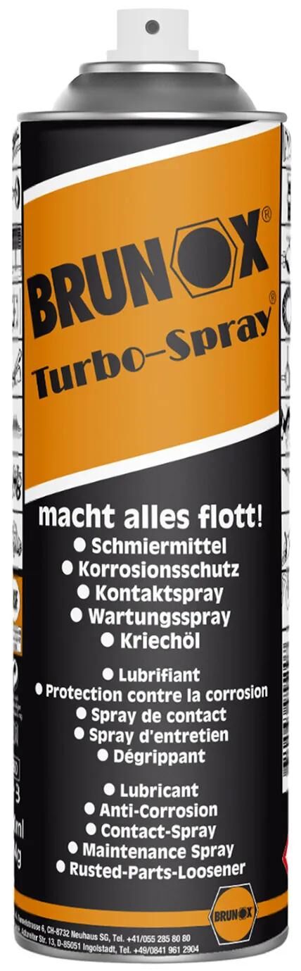 Brunox multiöl turbo-spray turbo spray 500 ml