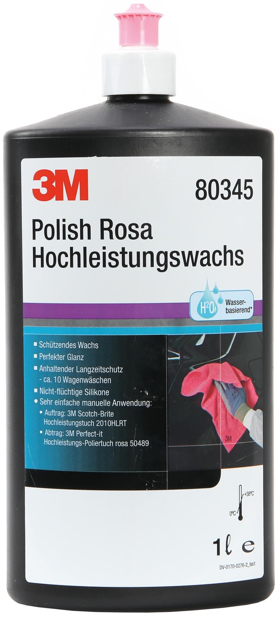 3m lakverzegeling polish rosa hochleistungswachs high gloss sealing perfect it iii 80345