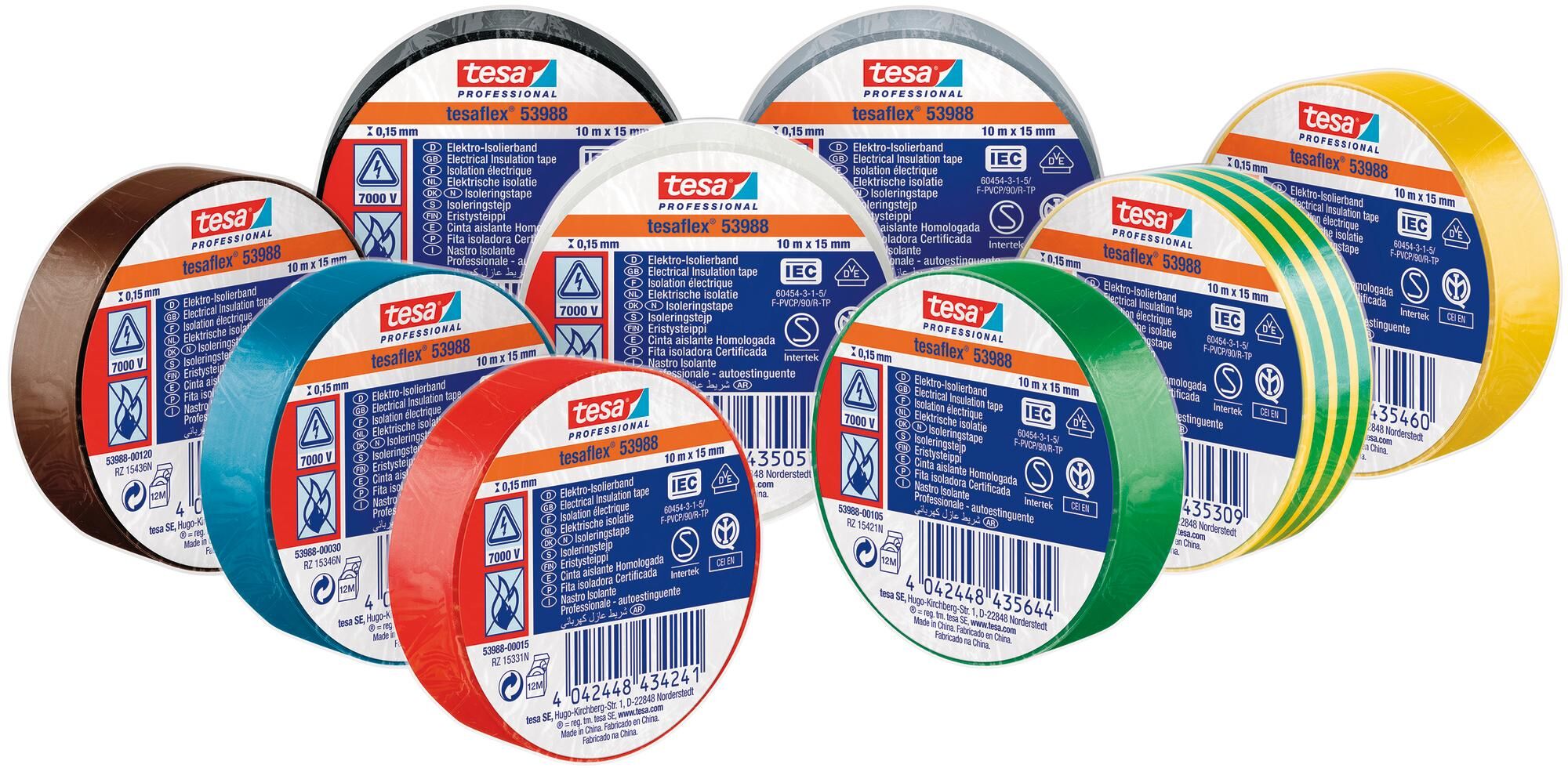 Tesa isolatietape set insulating tape sets 10 r