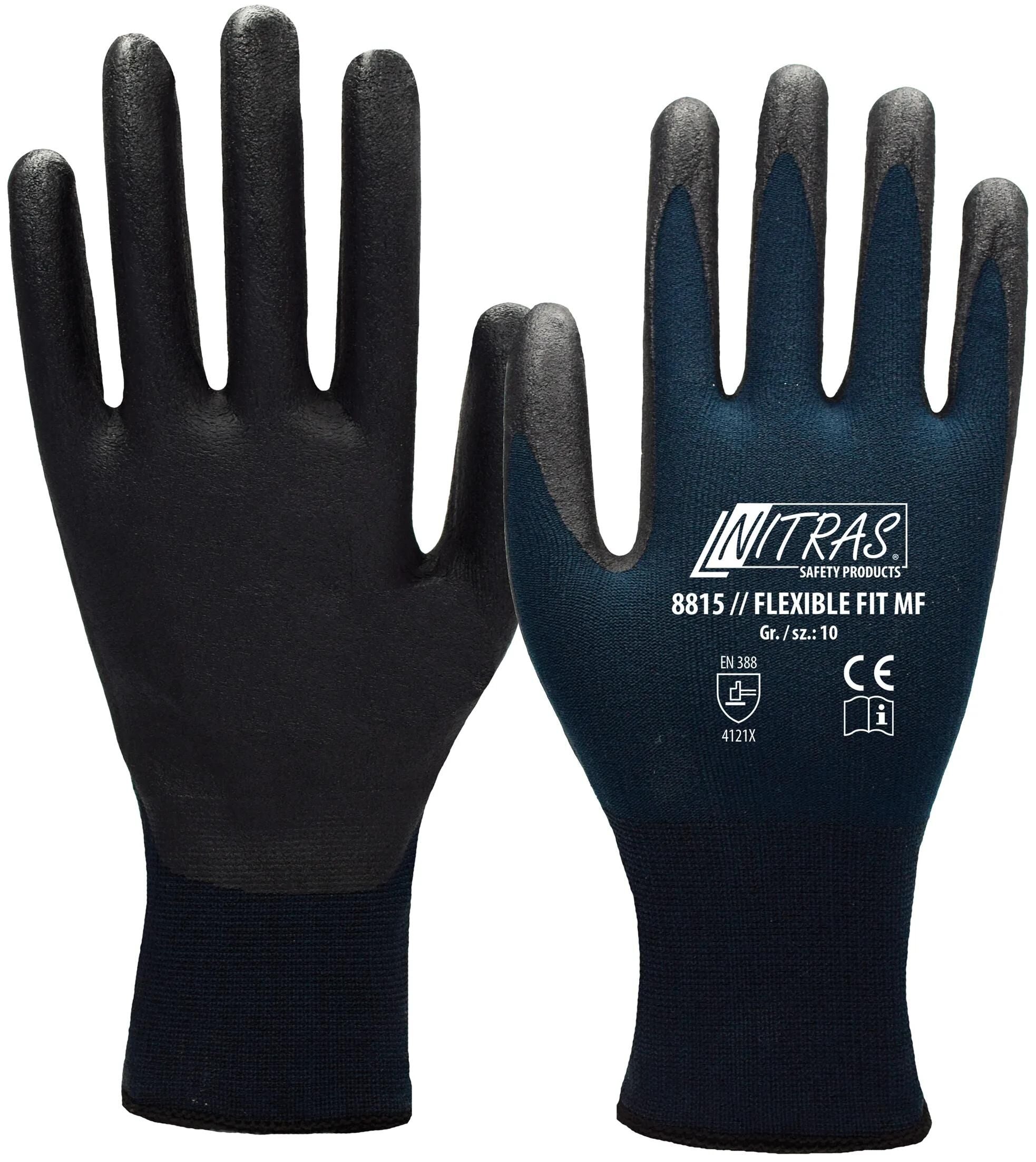 Nitras safety feinstrickhandschuh flexible fit mf glove size 11 flexible fit mf