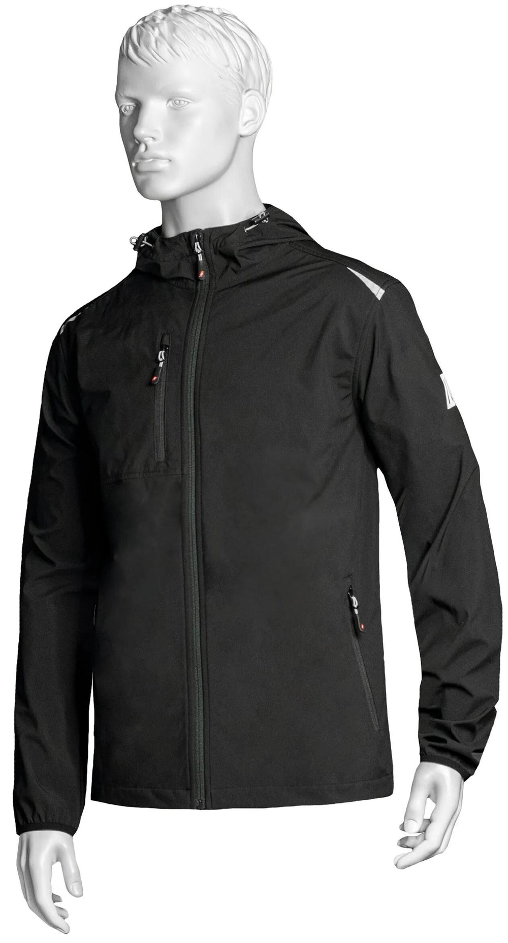 Nitras safety windbreakerjack motion tex light jacket black gr.l motion tex light