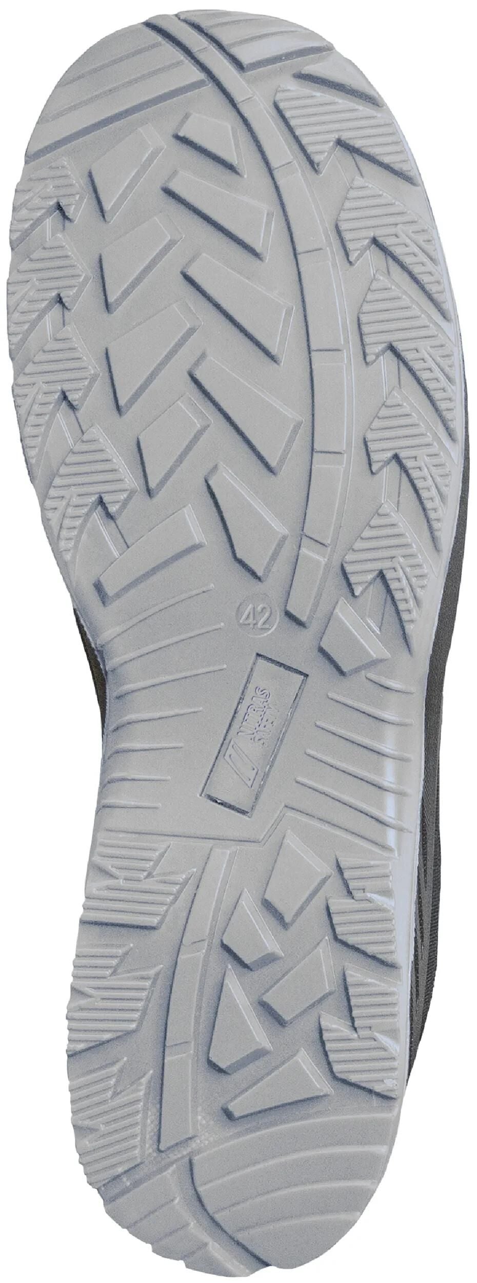 Nitras safety stiefel solid step mid safety boots gr. 46 solid step mid gray