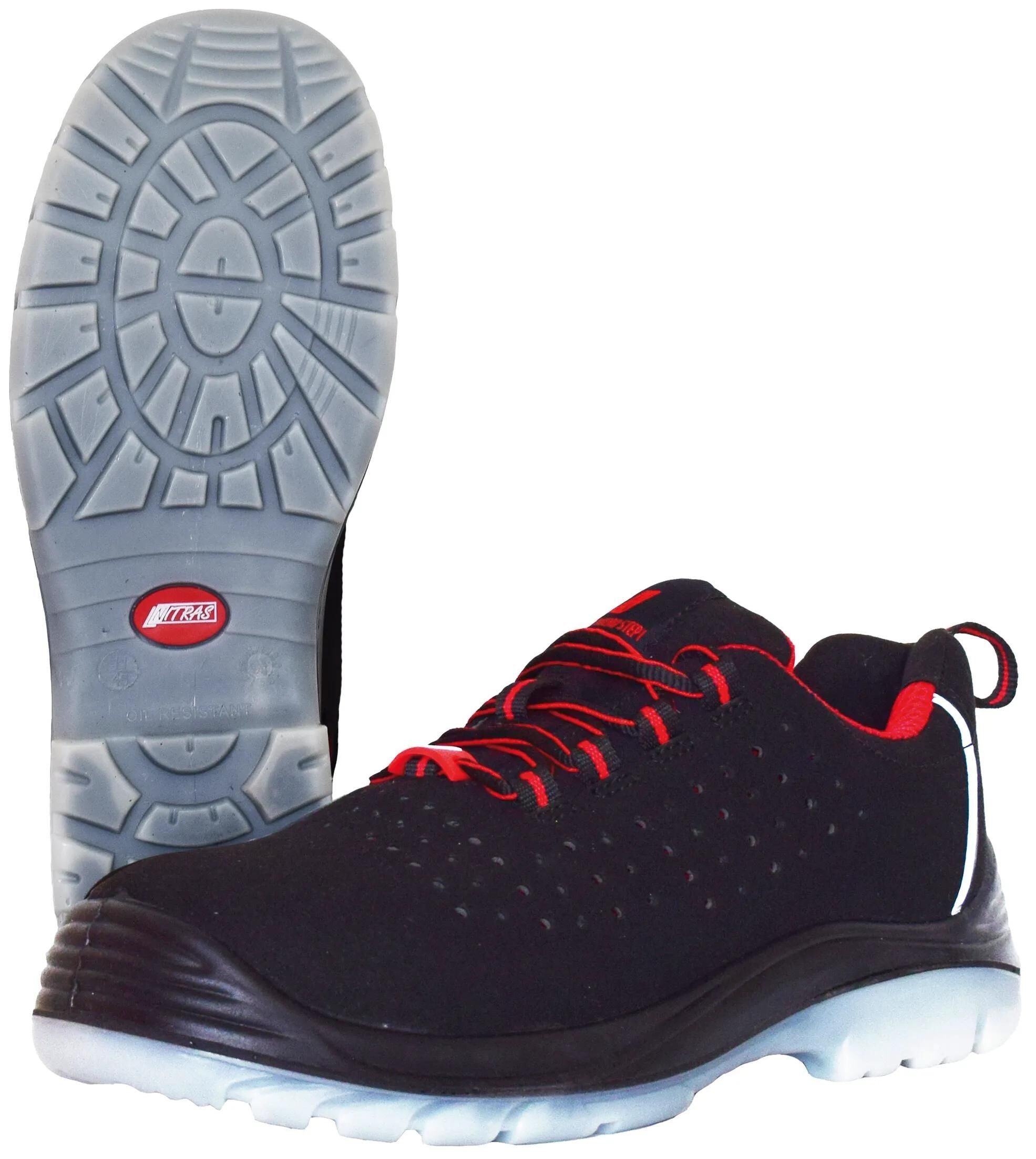 Nitras safety halbschuh micro step i safety shoes gr. 41 nitras micro step i