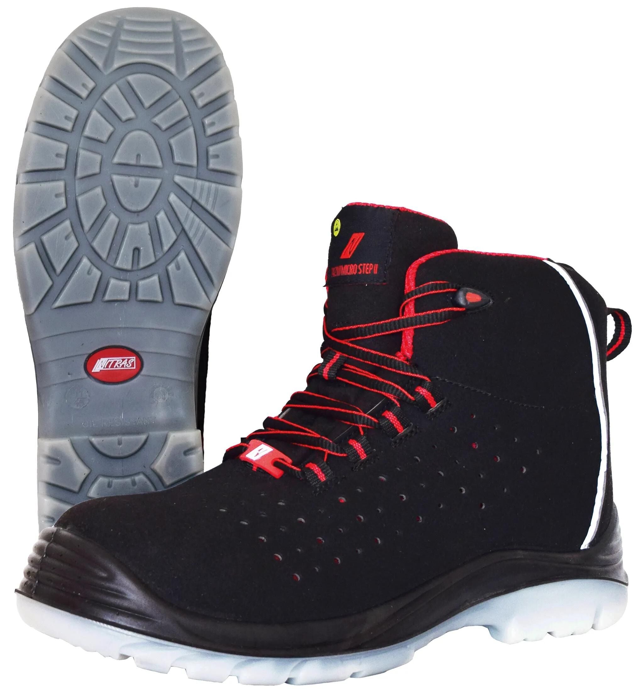 Nitras safety stiefel micro step ii safety boots gr. 39 nitras micro step ii