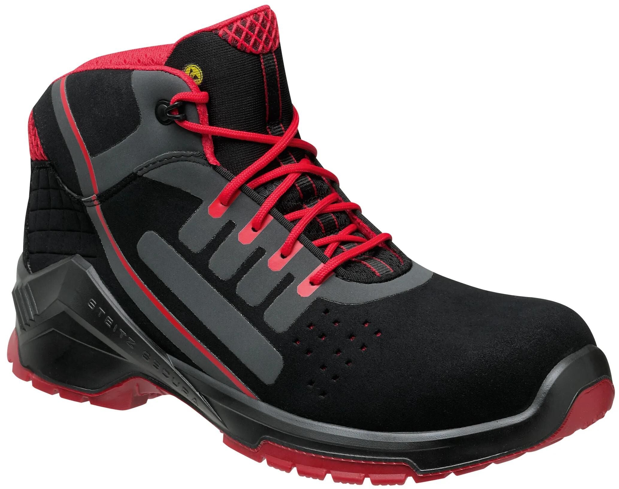 Steitz secura halbschuh vd pro 1760 esd safety boots gr. 39 red vd pro 1760 esd nb