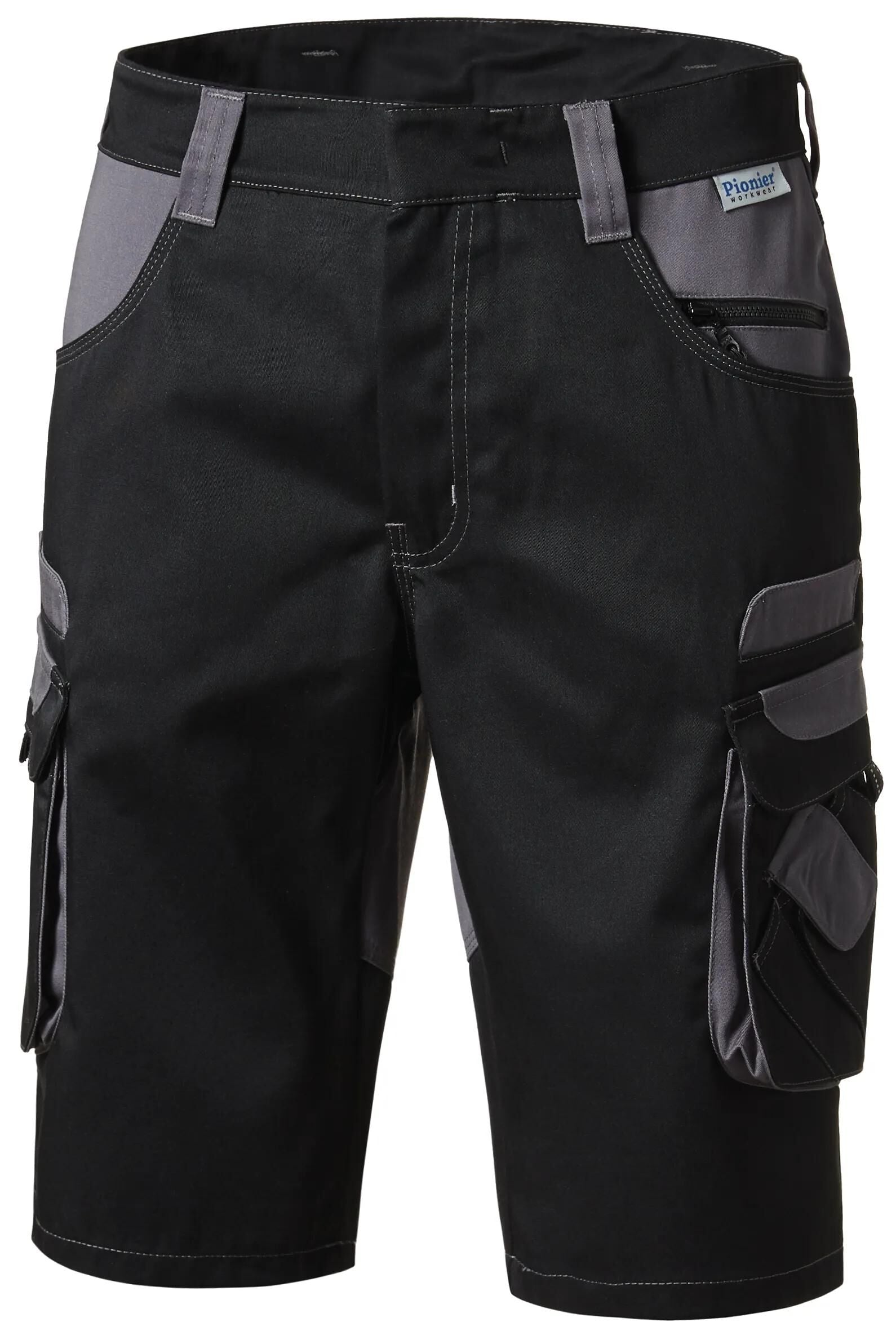 Pionier workwear shorts tools bermuda bermuda tools size 58 pioneer black grey