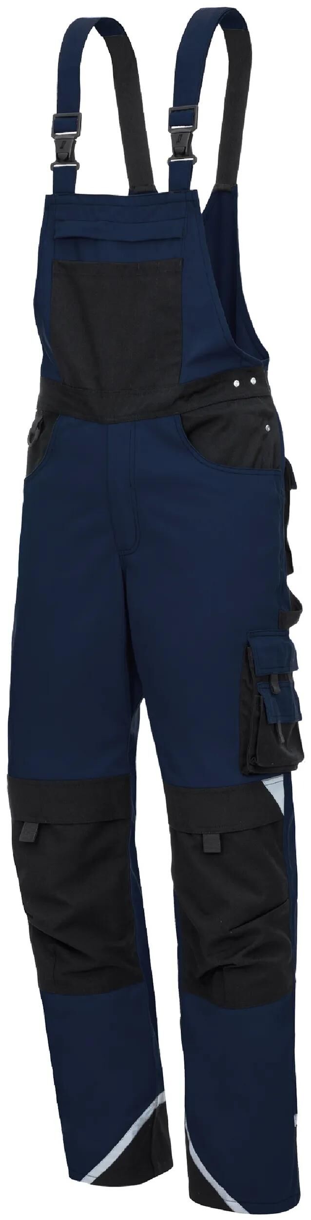 Nitras safety latzhose motion tex plus dungarees gr.46 navy sw nitras motion tex plus