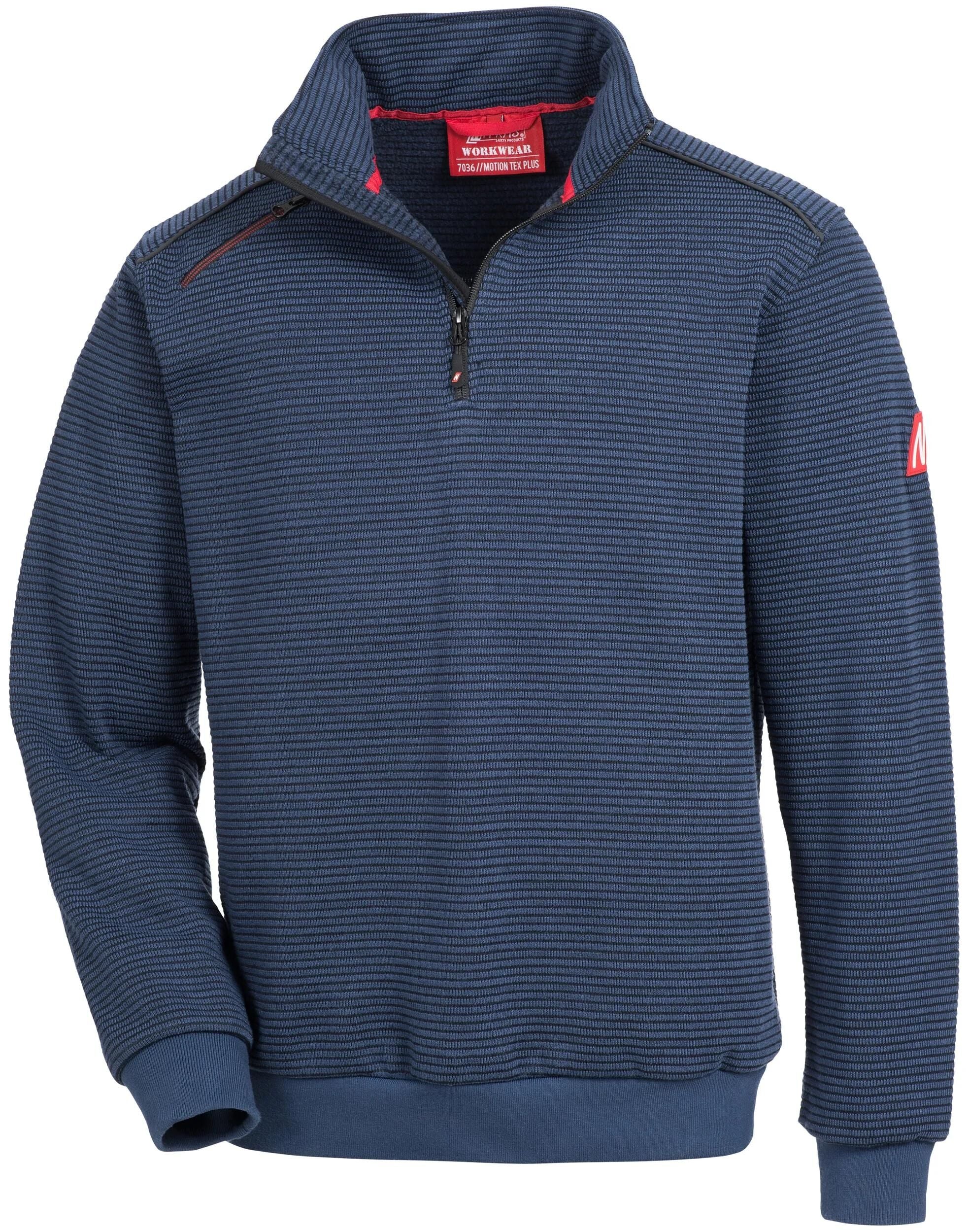 Nitras safety pullover motion tex plus pullover gr. xl marinebla nitras motion tex plus
