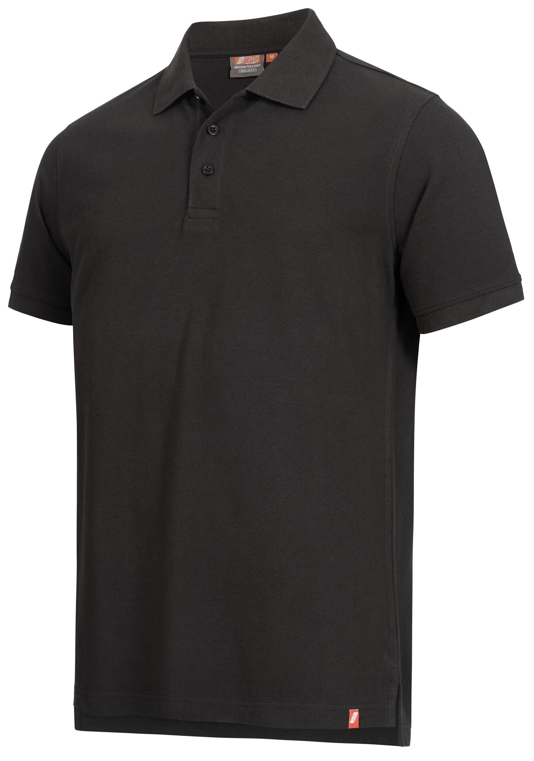 Nitras safety poloshirt motion tex light poloshirt gr. l black nitras motion tex light