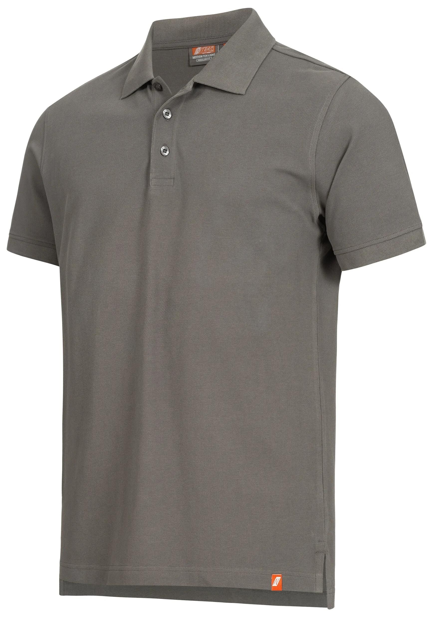 Nitras safety poloshirt motion tex light poloshirt gr. l grey nitras motion tex light