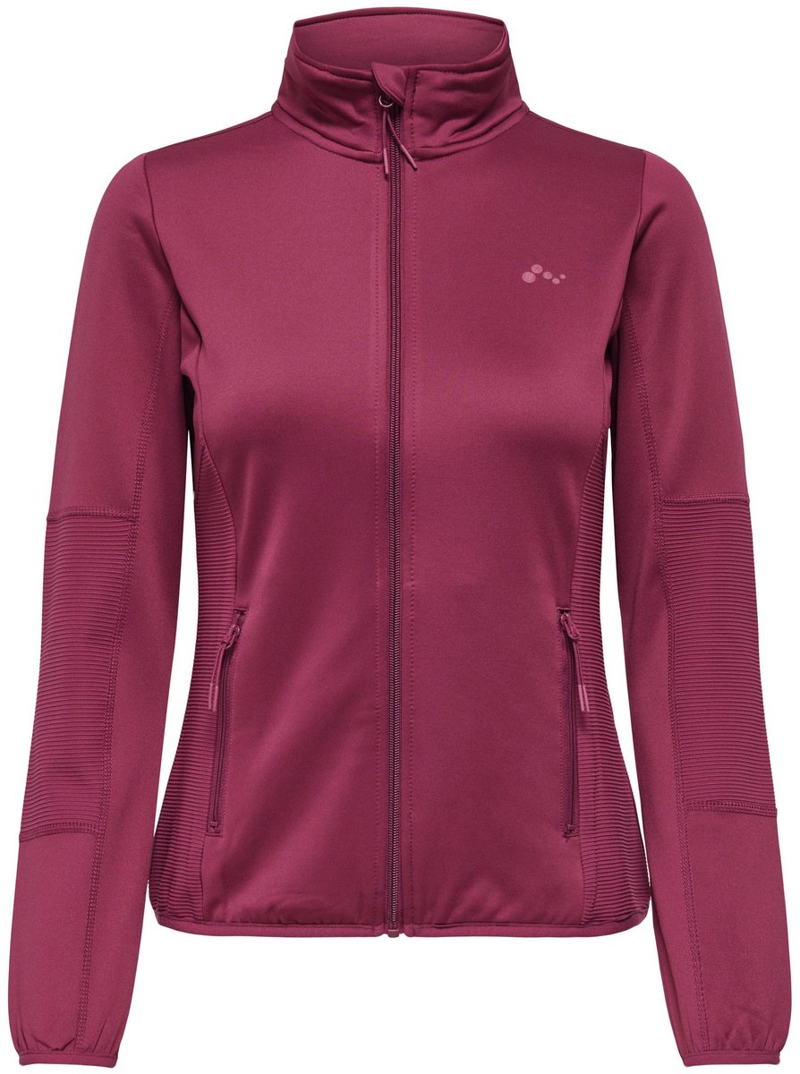 Only play onpjetta hn fz ls fleece jck noos dames sportjas - maat s