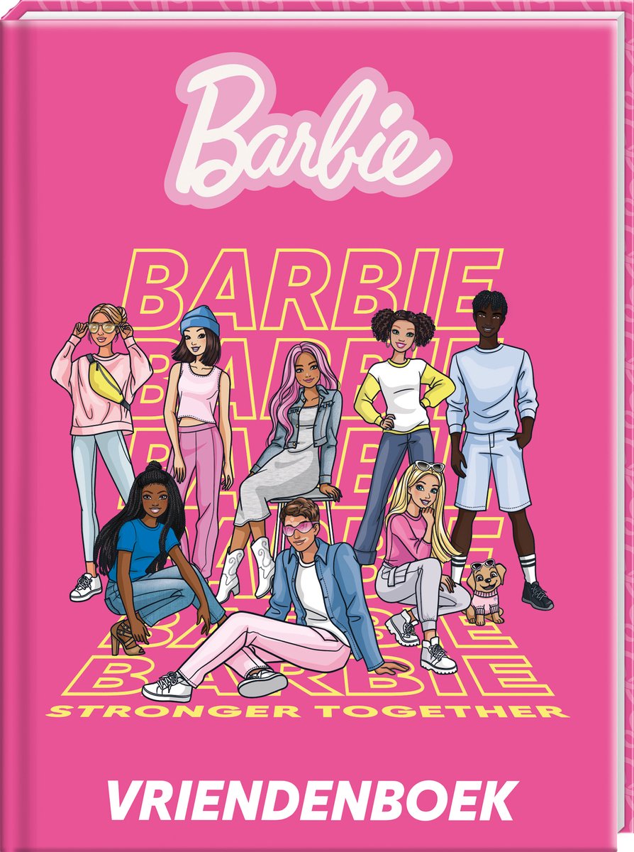Interstat vriendenboek barbie