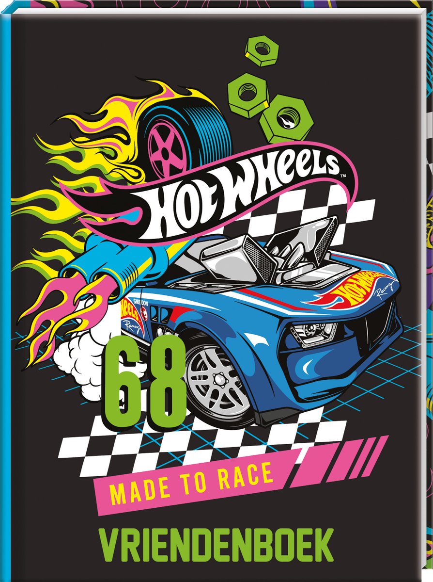 Interstat hot wheels – vriendenboekje – 80 pagina’s – hardcover