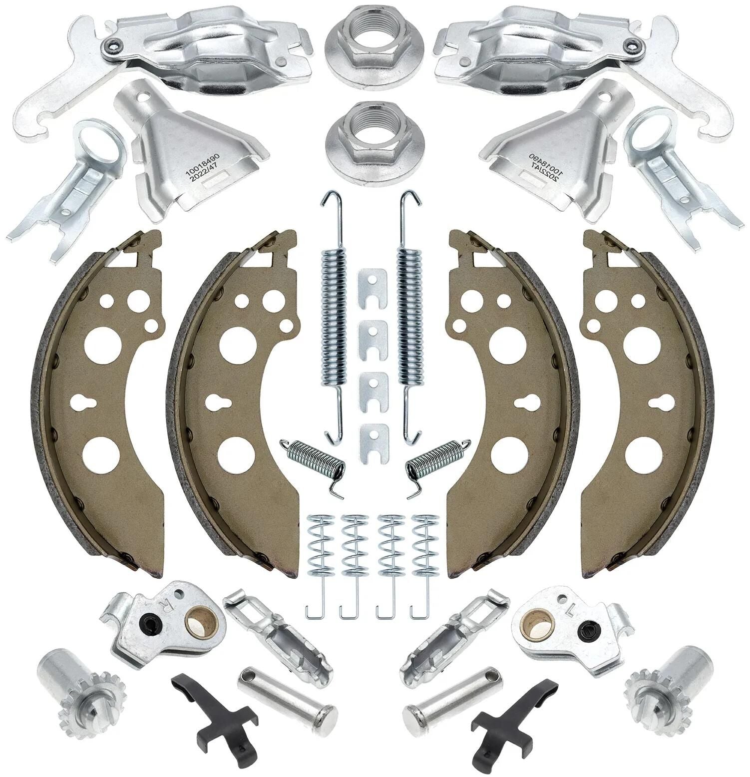 Nb parts bremsbackensatz xl brake shoe set 200x50 nb-parts