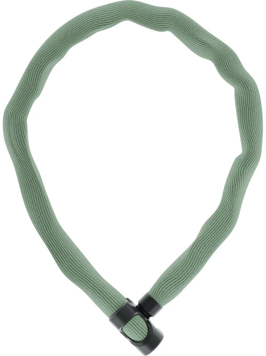 Abus fietsslot kettingslot - ivera chain 7210 color - security level 8 - geel - 85 cm - geschikt voor elektrische fietsen en stadsfietsen