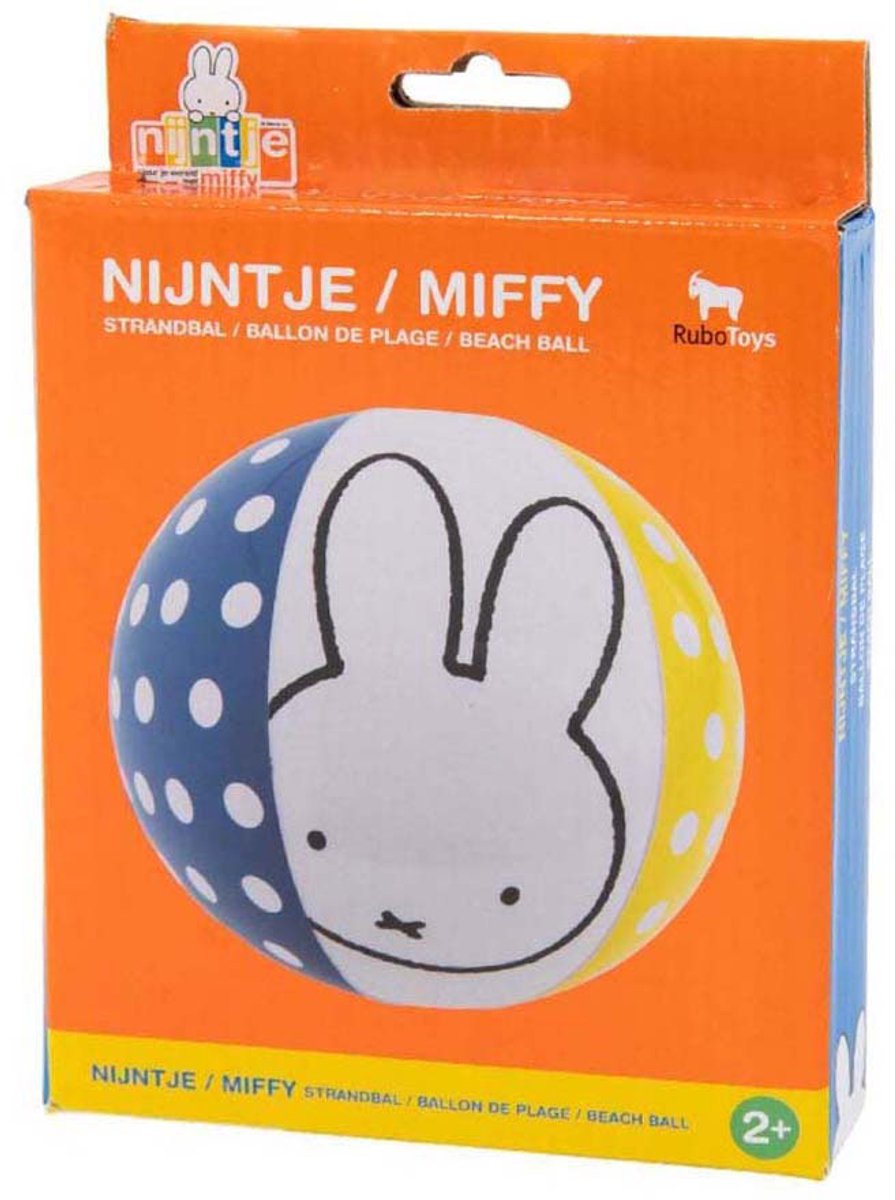 Rubo toys nijntje strandbal - 35cm.