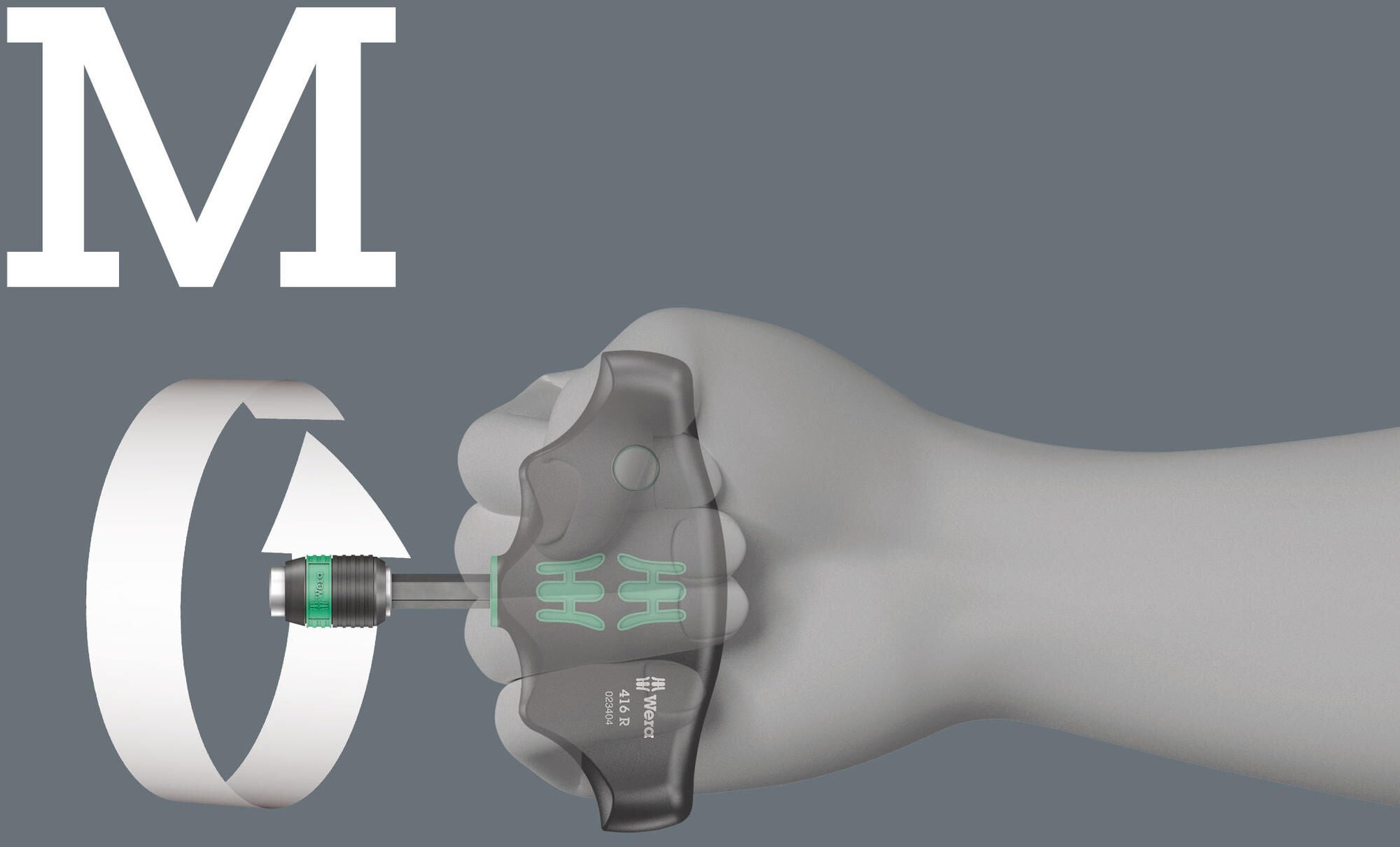 Rapidaptor Wera 416R T-greep