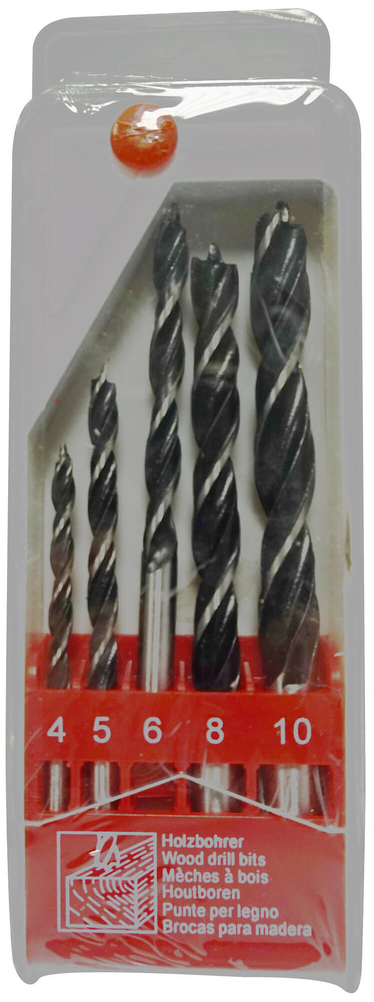 Pro set speciaalboren 3015 wood twist drill set 5tlg.