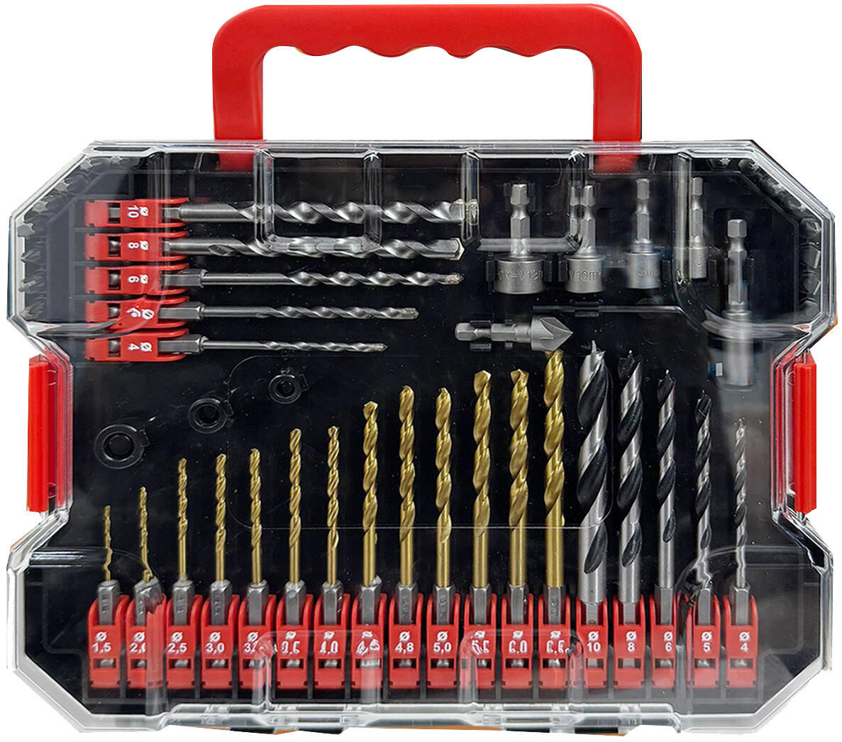 Pro assortiment boren bits drill assortment 49tlg.