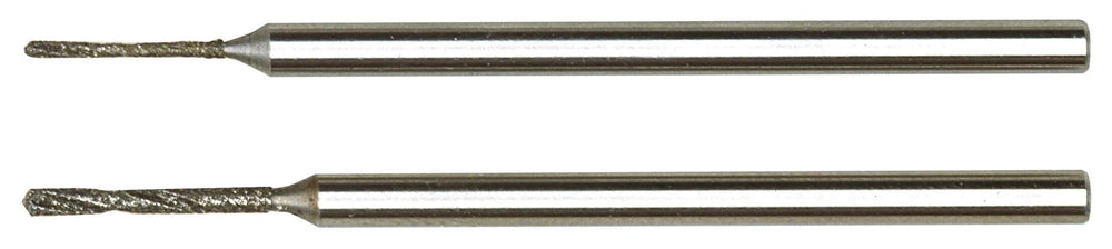 Proxxon spiralbohrersatz diamond spiral drill 1x 0.8mm and 1x 1.2mm