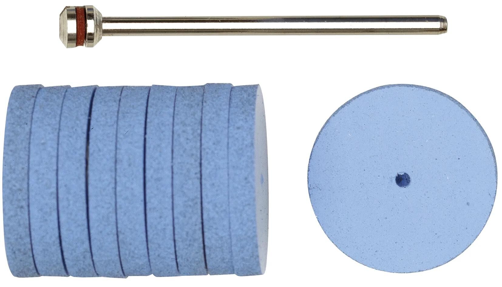 Proxxon polierstift-set silicone polishing disk wheel 22mm 10st