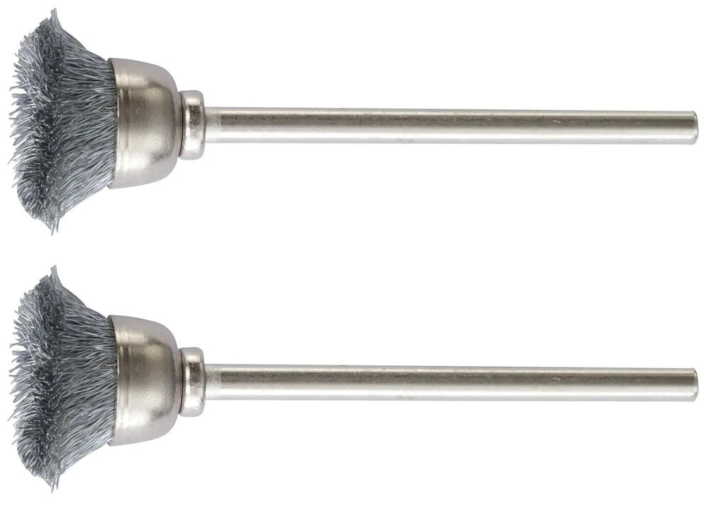 Proxxon pinselbürste brushes shaft 2.35 d=13mm steel 2pcs