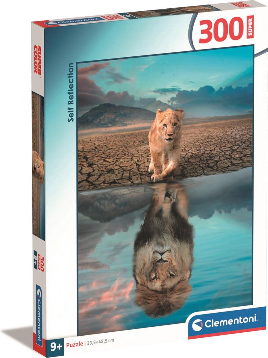 Clementoni legpuzzel super color zelfreflectie, 300st.
