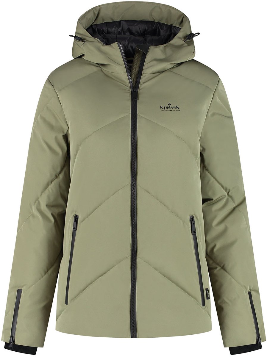Kjelvik sue dames outdoorjas - green