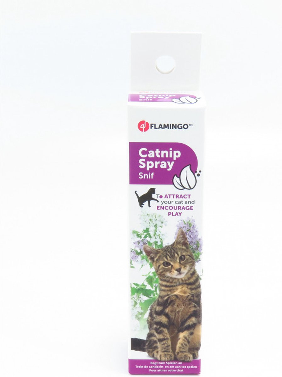 Flamingo - catnip spray - zwart - 25 ml