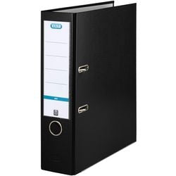 Ordner elba rado basic a4 80 mm karton, pp (polypropeen) zwart 2-rings 1 stuk