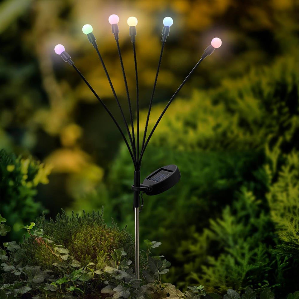 Lumineo solar tuinsteker h70cm multikleur firefly