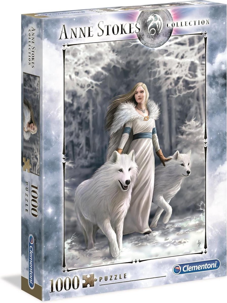 Clementoni - puzzel 1000 stukjes - anne stokes - 2019 - puzzel voor volwassenen