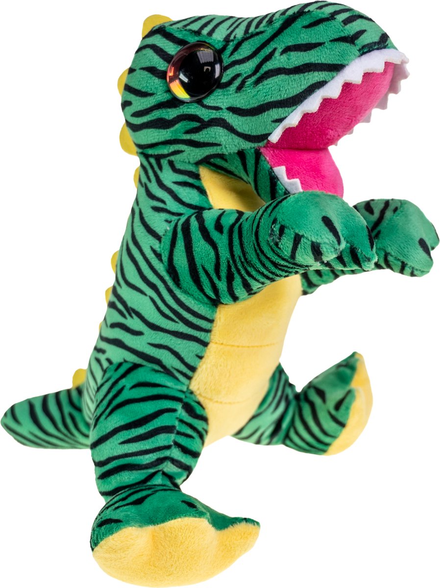Lumo sterren knuffel - dino t-rex, 15cm