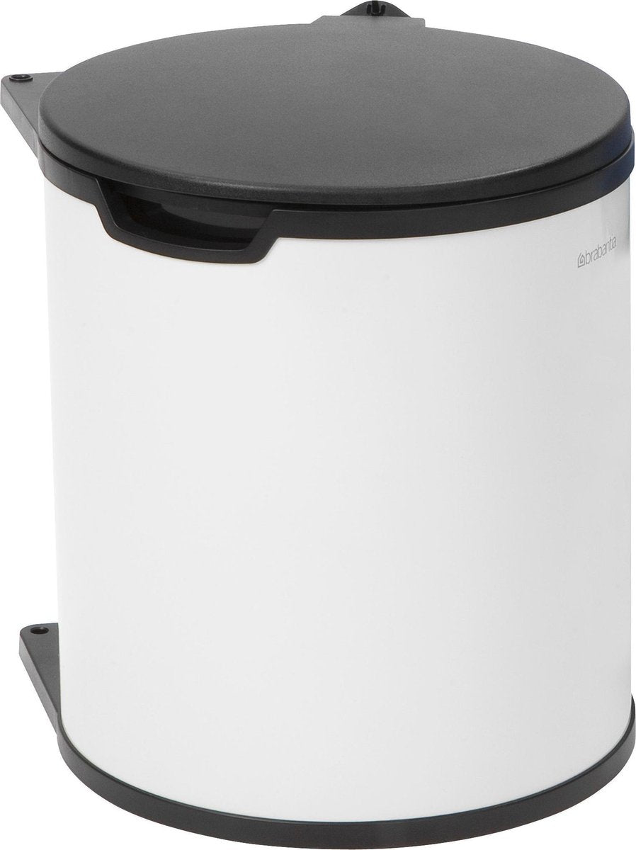 Brabantia built-in-bin prullenbak - 15 liter - white