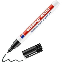 Permanente marker edding 400 zwart