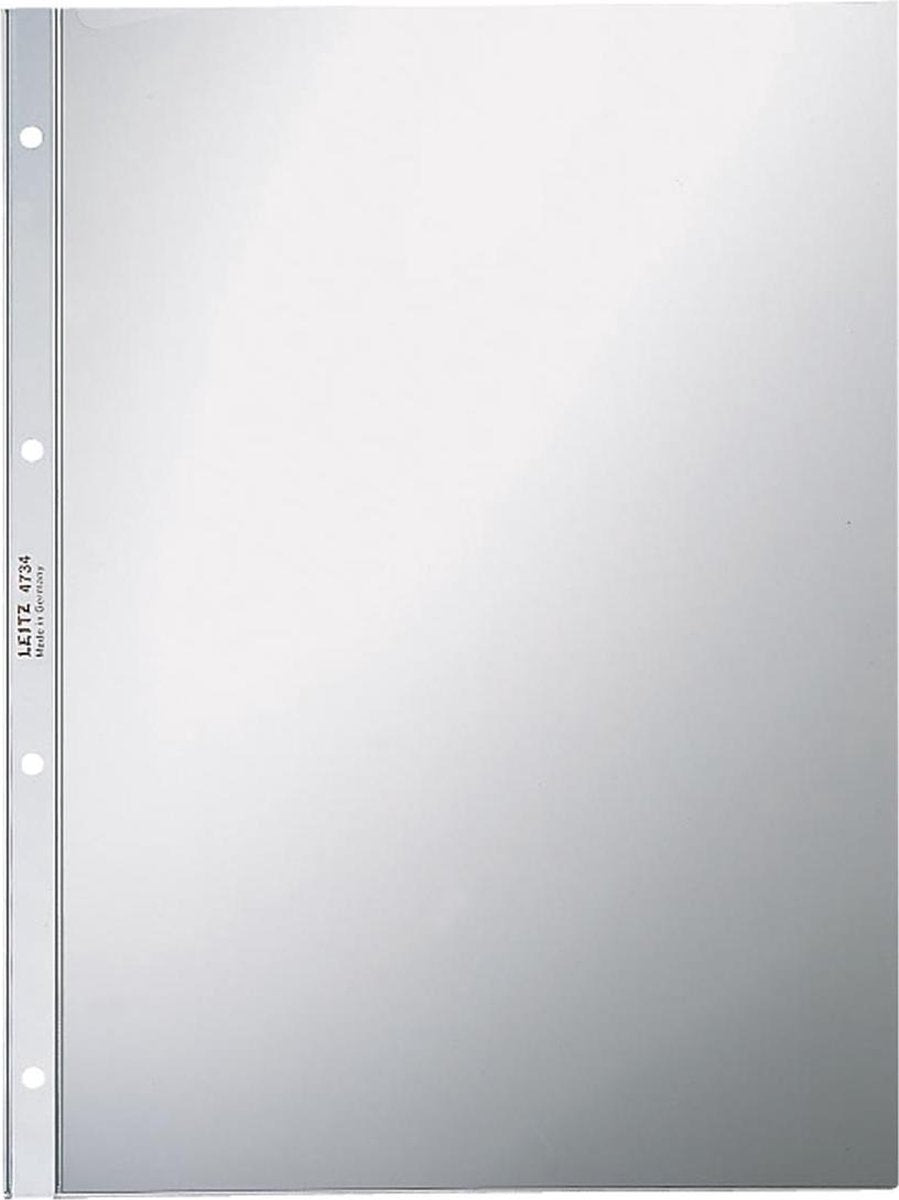 Leitz showtas - a4 - 0,09 mm - 4-gaats - 100 stuks - transparant