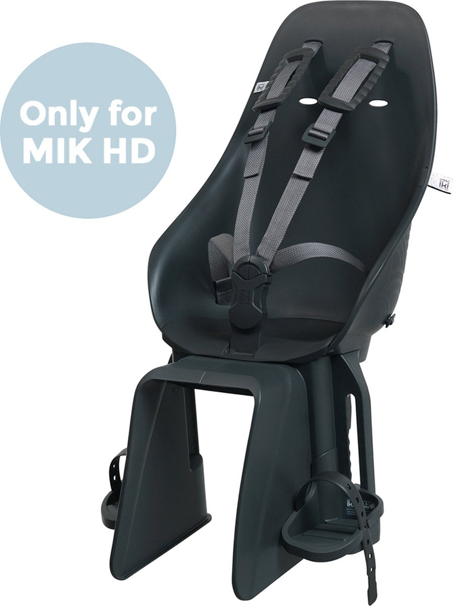 Urban iki fietsstoeltje achter ta–ke mik hd - bincho black bincho black