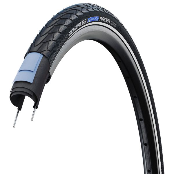 Schwalbe draadband marathon racer 40-622 +r zwart