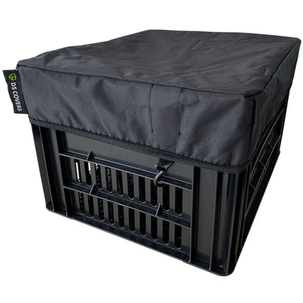 Ds covers fietskrathoes krat m (kratten tm 35 tm 45 cm) - zwart