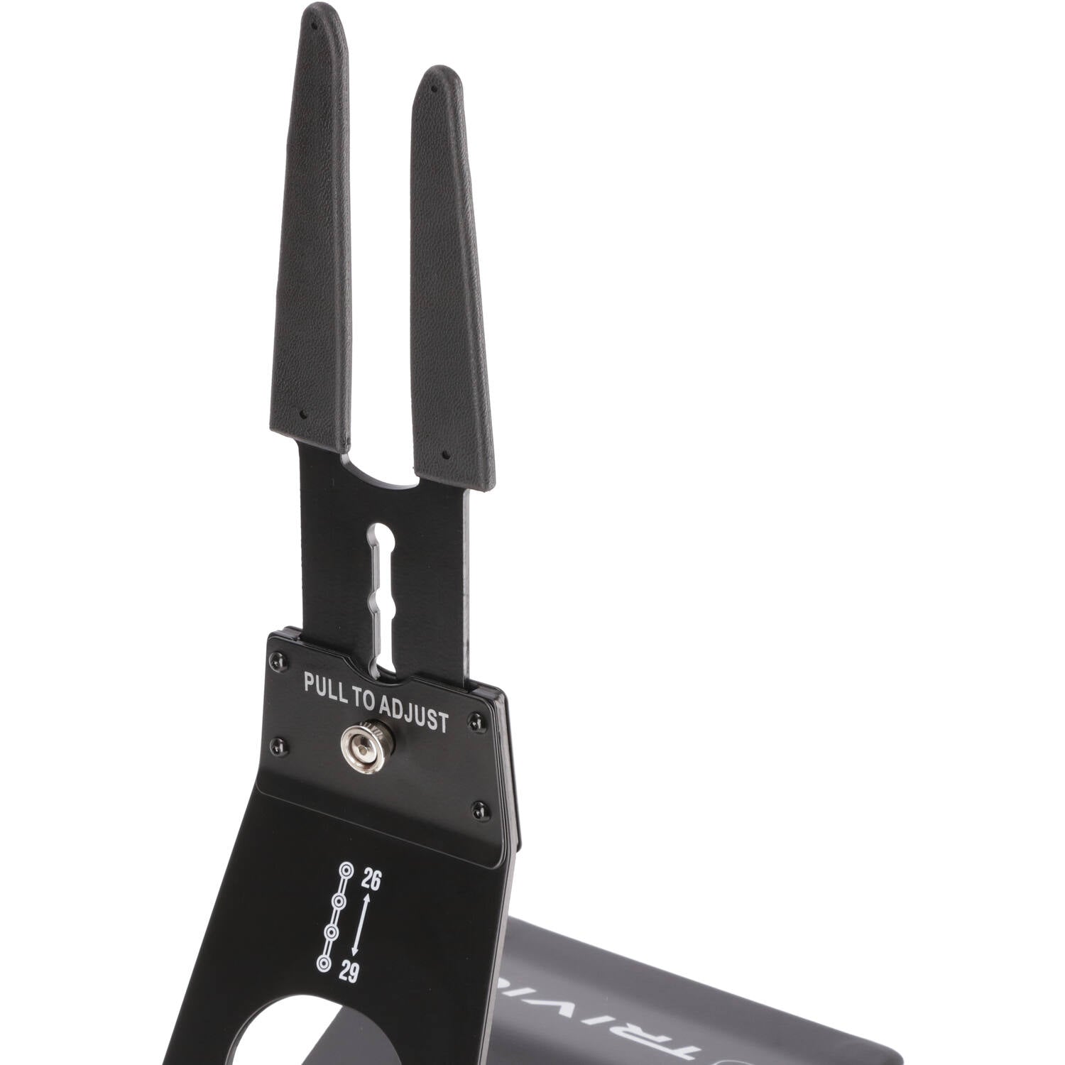 Trivio - fietsstandaard staal verstelbaar zwart 26''-29''