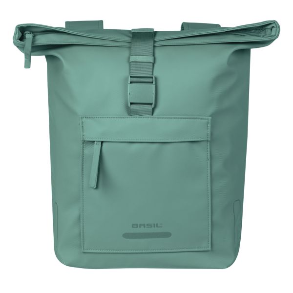 Basil b.v. dubbele fietstas basil brooklyn 41l 14 x 30 x 37 cm - groen