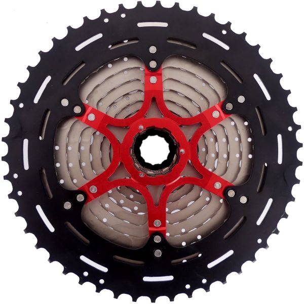 Edge cassette 11 speed cs-m9011 11-46t - zilver zwart