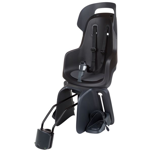 Bobike Kinderzitje achter Go Maxi RS met framebevestiging (FF) en slaapstand urban zwart